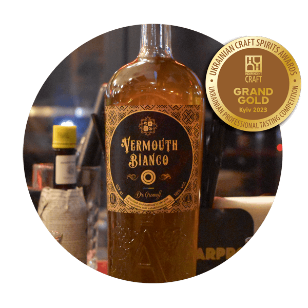 Вермут білий «Dr. Gromoff»
