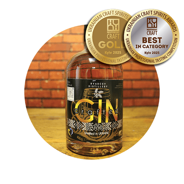 Riabcev distillery Джин витриманий