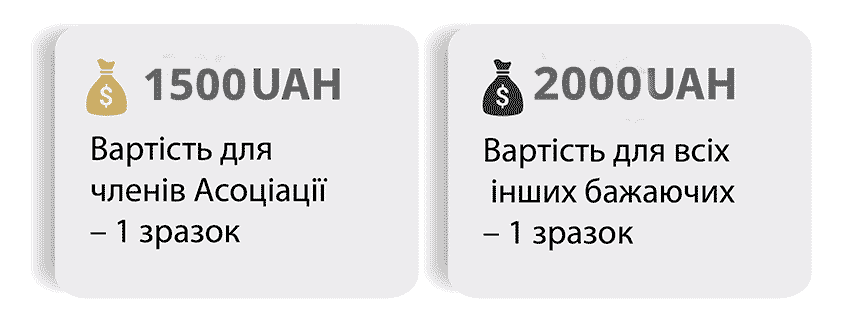 Вартість участі у дегустаціях