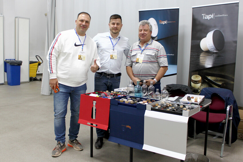 Стенд компанії Tapì Group та Mekoglass.