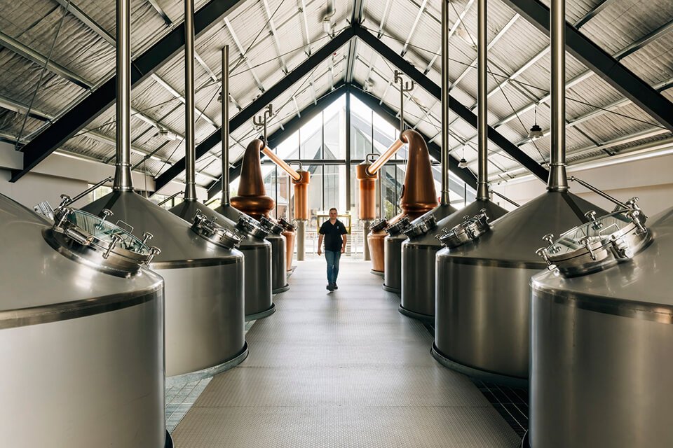 Дистилерія. Масштабування